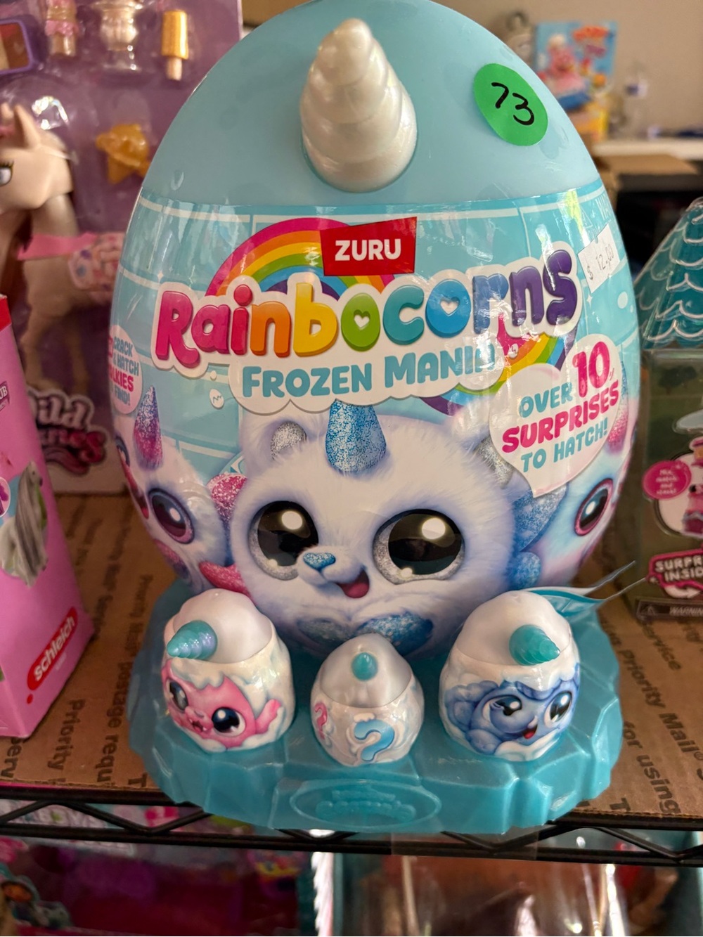 Nwt Rainbocorns Frozen Mania Surprise Egg – Blue